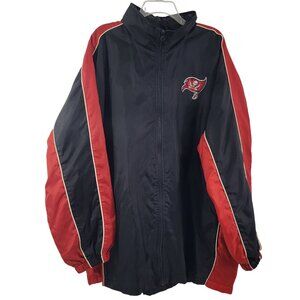 Tampa Bay Buccaneers Men’s NFL Football Full Zip Windbreaker Jacket – Size 2XL